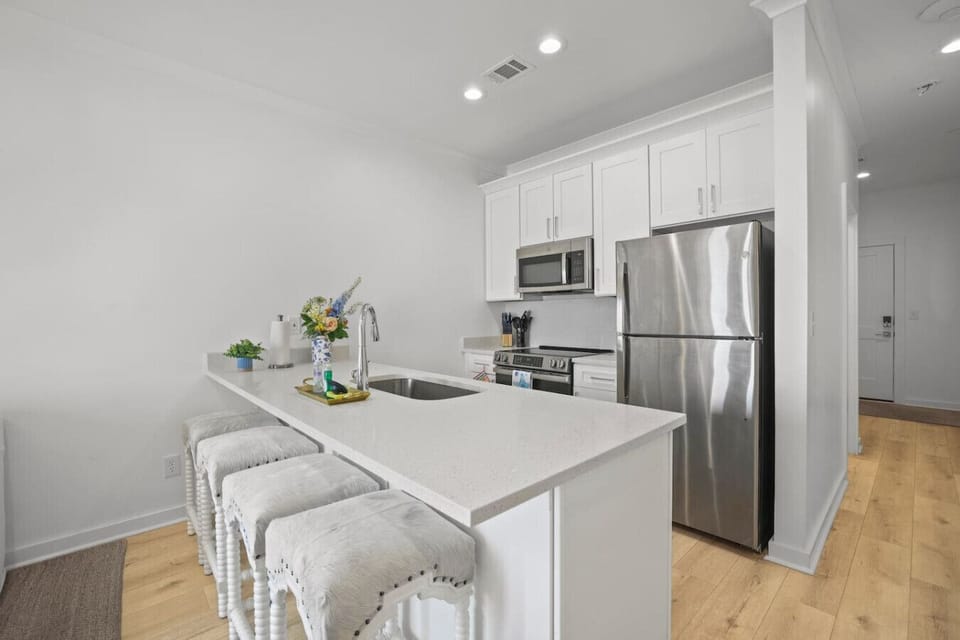 Ample counter space — Prep meals comfortably