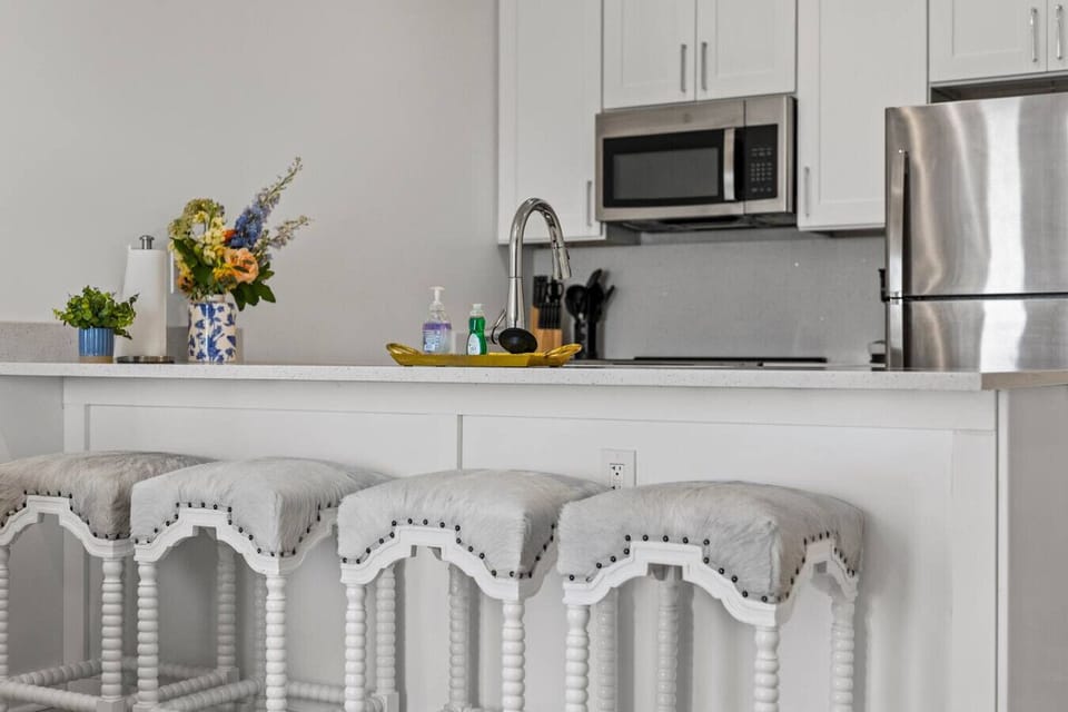 Bright, clean kitchen — Designed for convenience