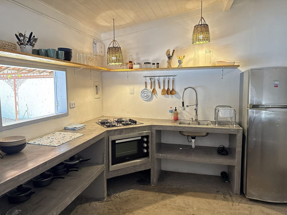 Family House, Patio, Garden View | Private kitchen