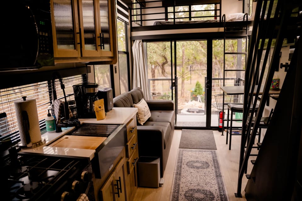 Neat and tidy living space