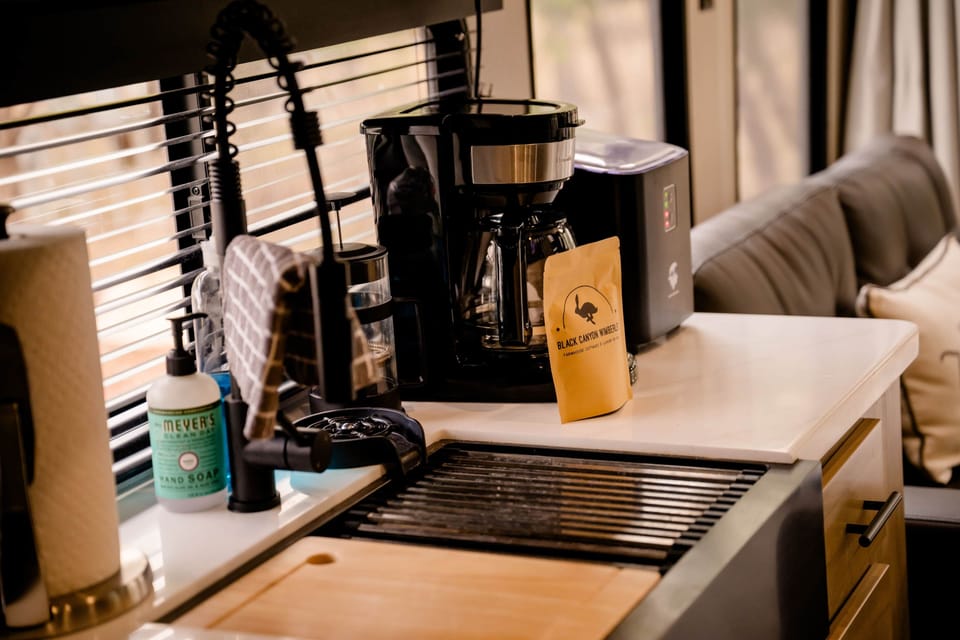 fresh coffee beans provided 