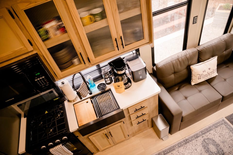Modern kitchen sink
