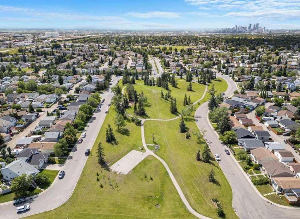 Local green space for fresh air fun