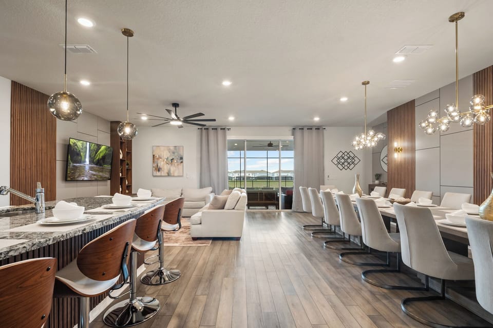 Incredibly Large Dining Table for Large Families