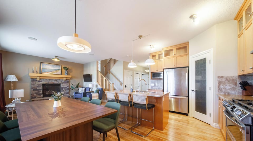 Spacious kitchen and living space designed for comfort, style, and connection
