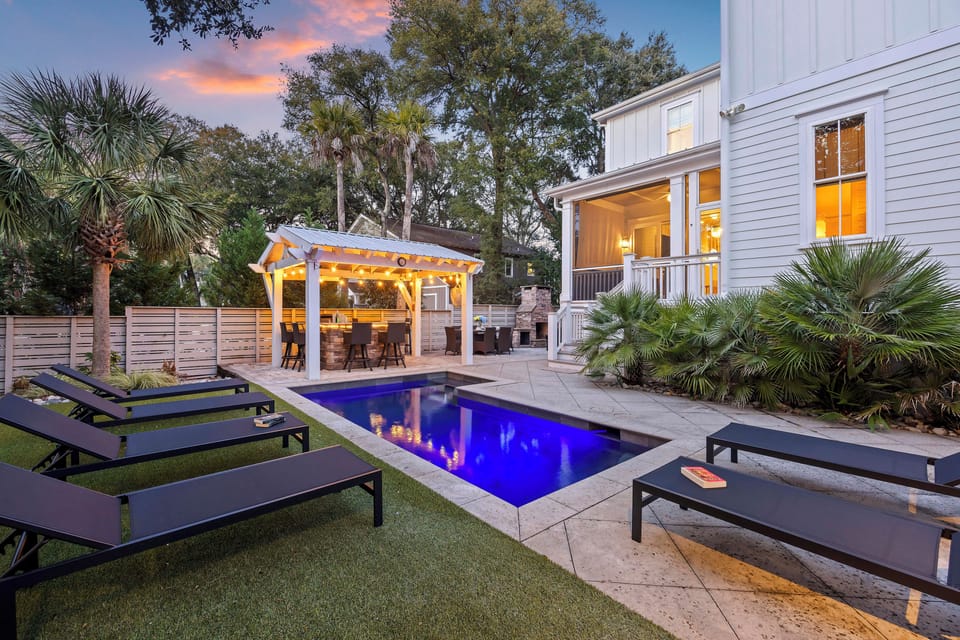 an outdoor oasis!