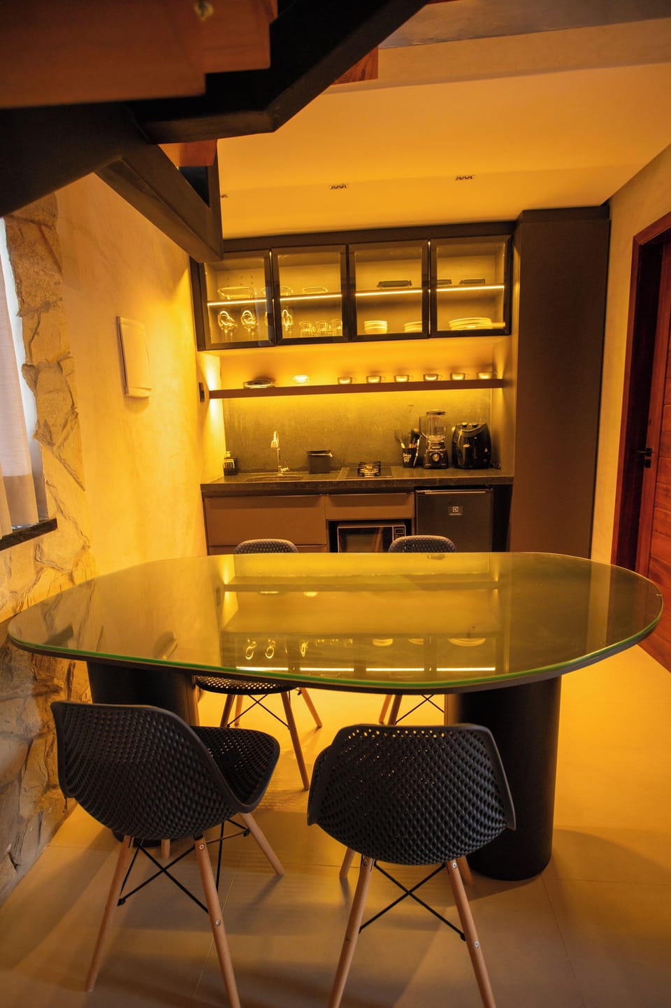 Family Chalet, 2 Bedrooms, Mountain View | Private kitchenette | Full-size fridge