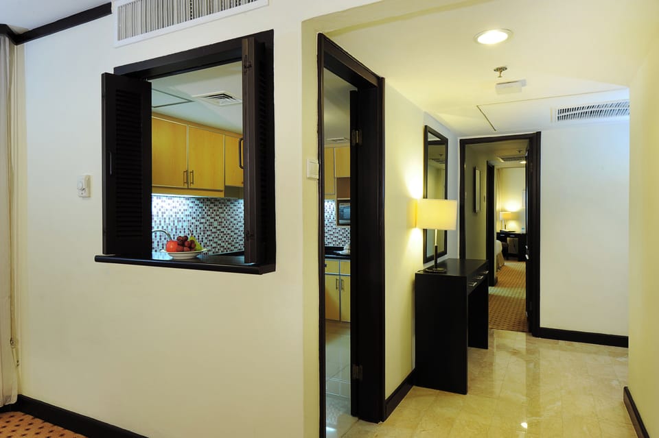 Family Apartment, Balcony, Garden View - 2 Bedrooms | In-room safe, desk, soundproofing, iron/ironing board