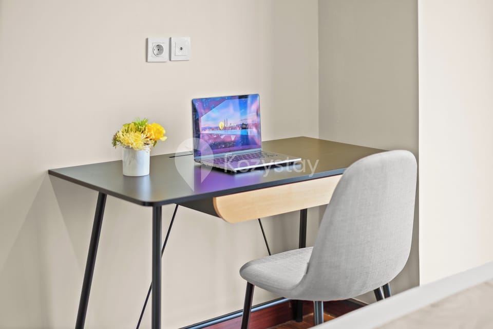 Apartment, 3 Bedrooms, City View | Desk, laptop workspace, iron/ironing board, free WiFi