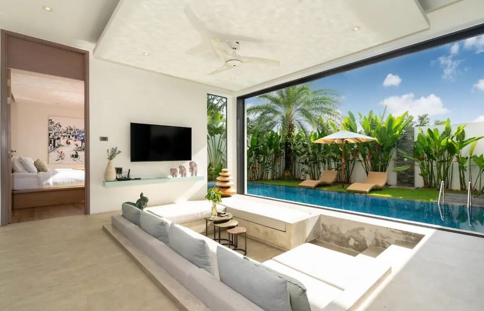 Villa, Patio | Living area | Flat-screen TV