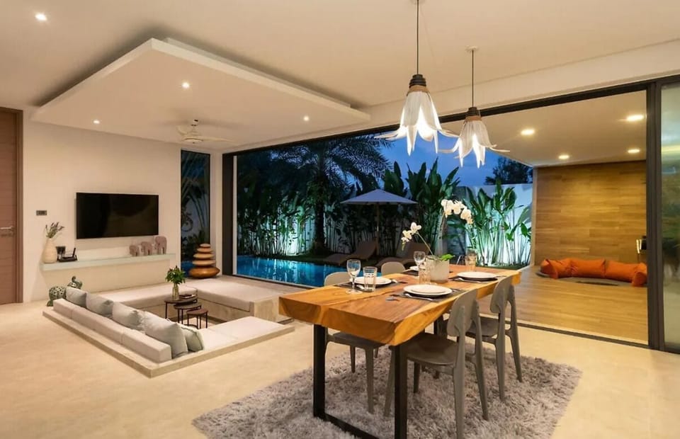 Villa, Patio | Living area | Flat-screen TV