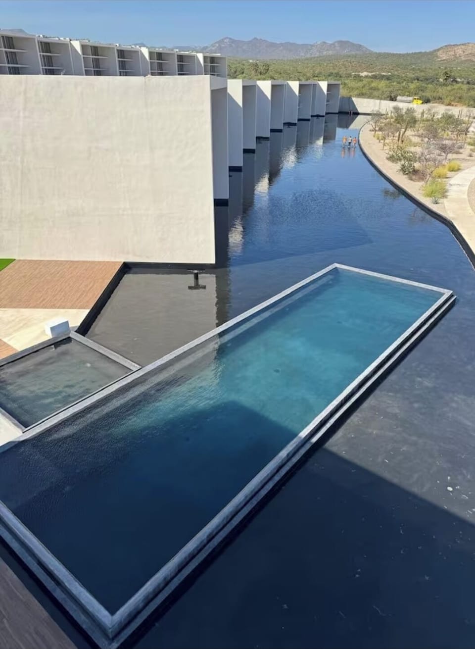 Pool and Hot tub