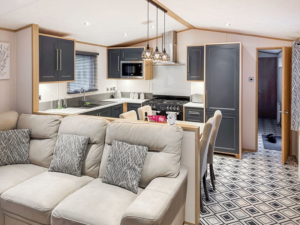 Open plan living space | Summer&rsquo;s Lodge, Percy Wood Holiday Park