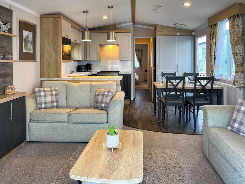 Open plan living space | Maple 8, Filey
