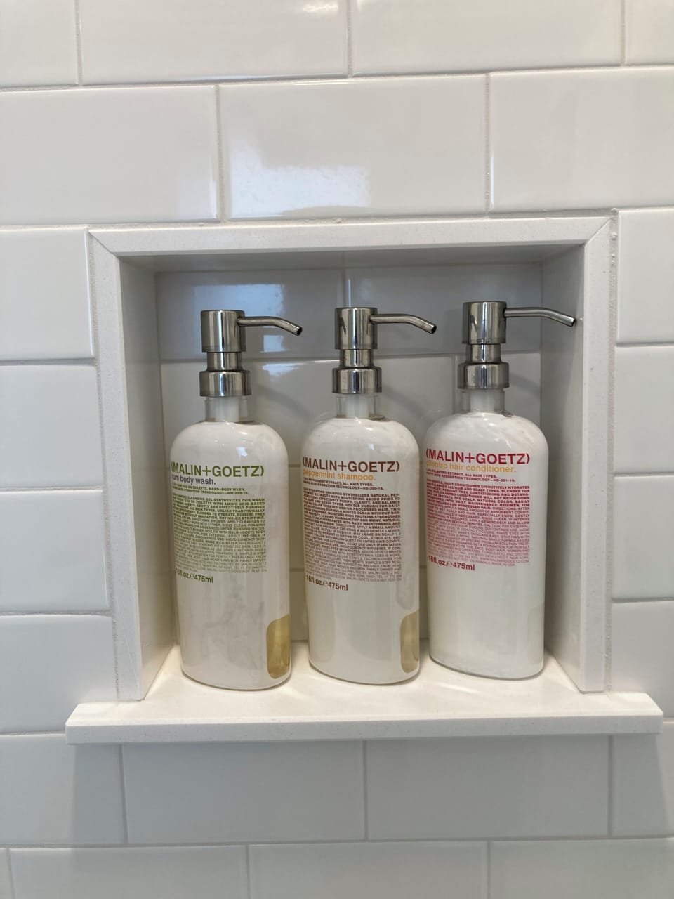 Bathroom amenities