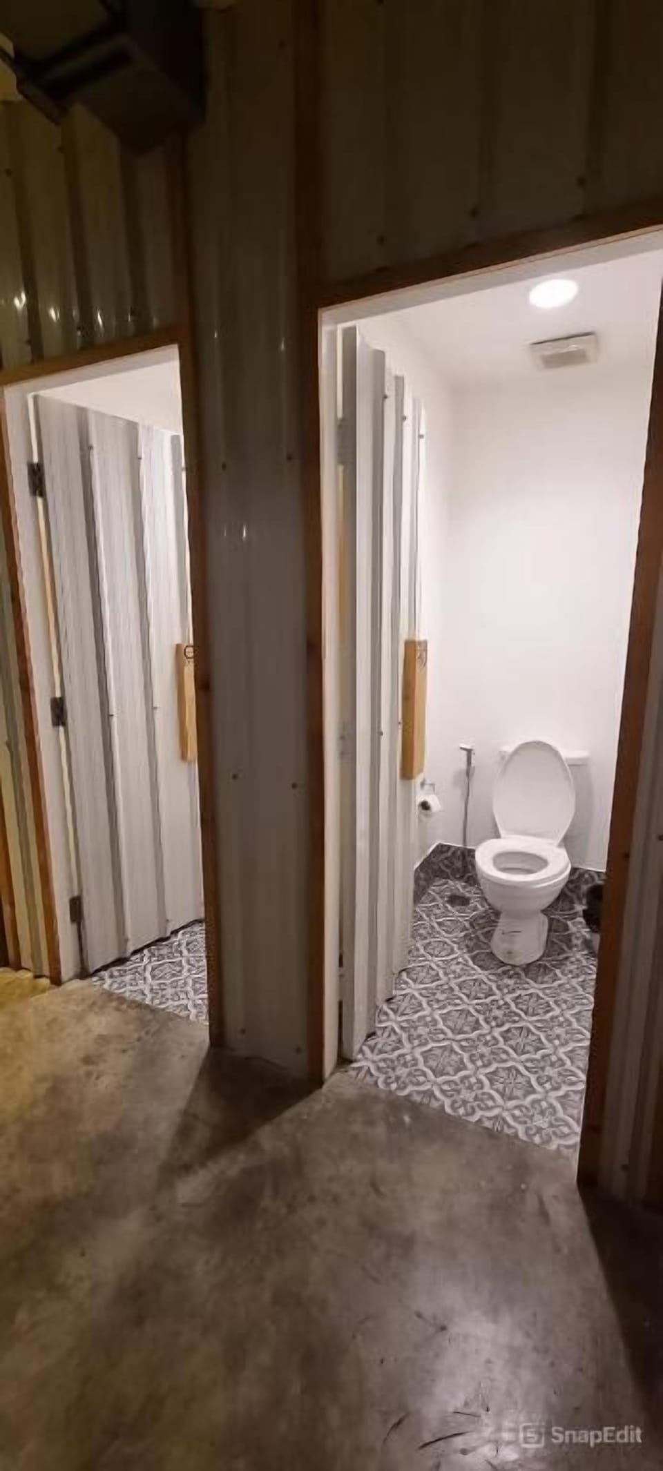 Shared bathroom