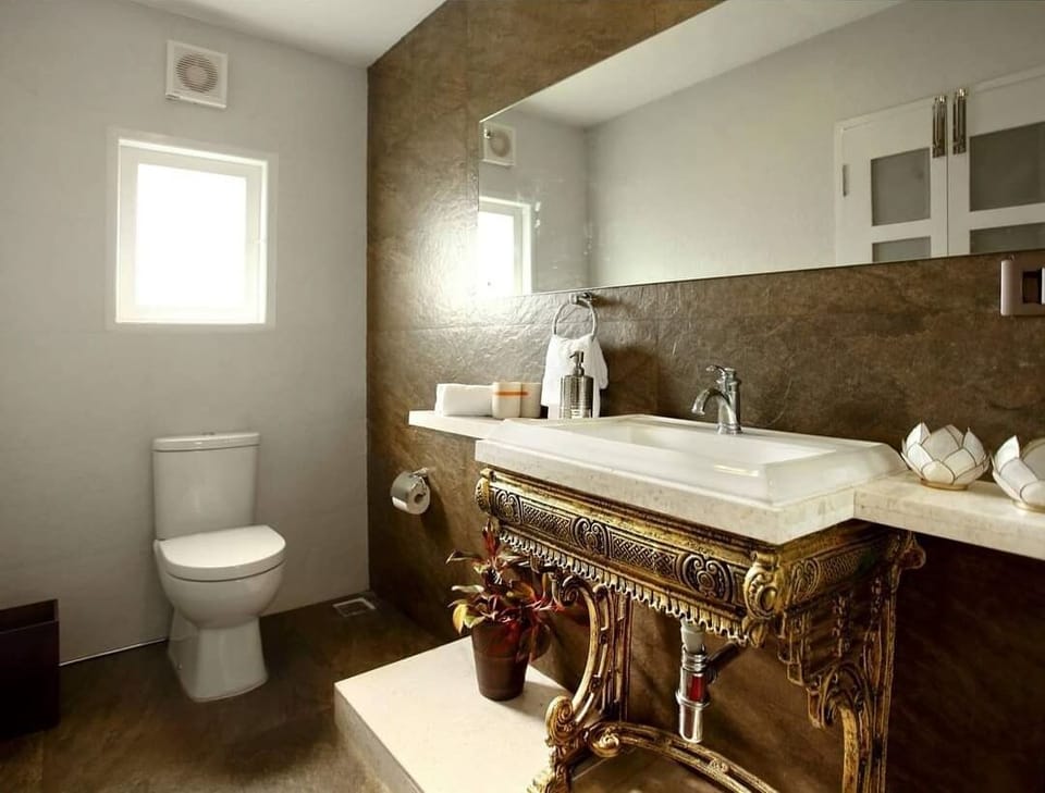 Luxury Suite | Bathroom | Free toiletries, towels, soap, shampoo