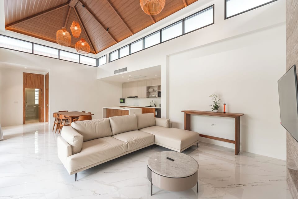Villa | Living area | Flat-screen TV
