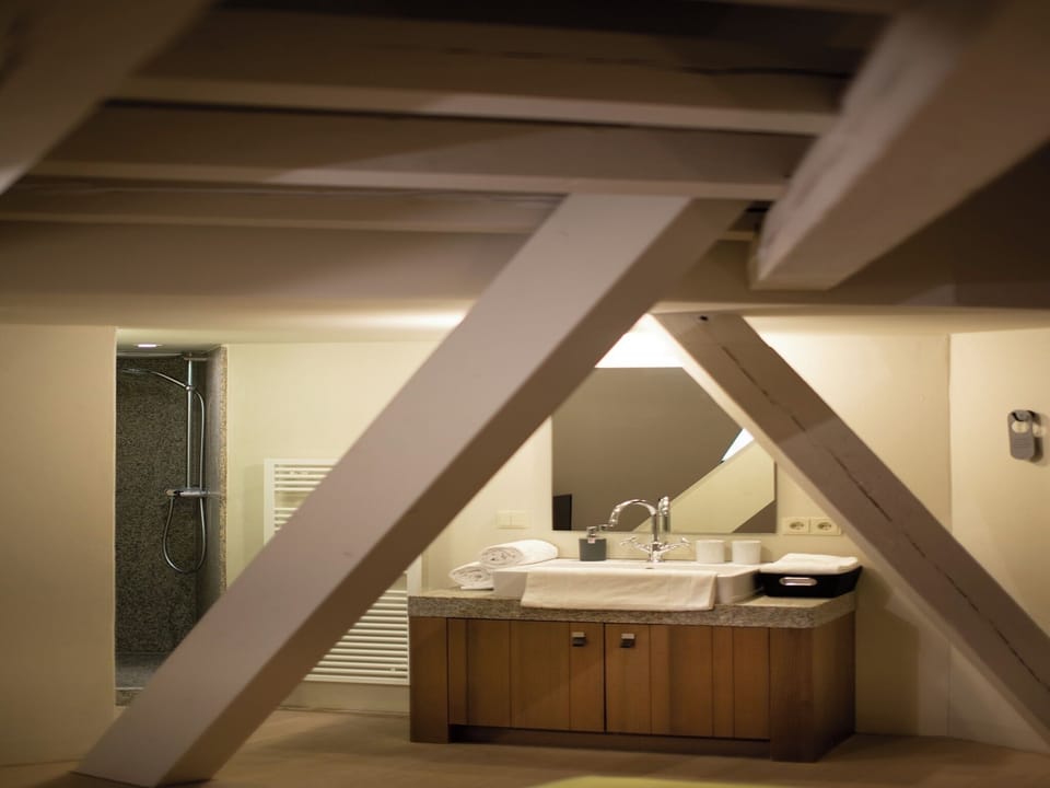 Double Room | Bathroom | Hair dryer, towels