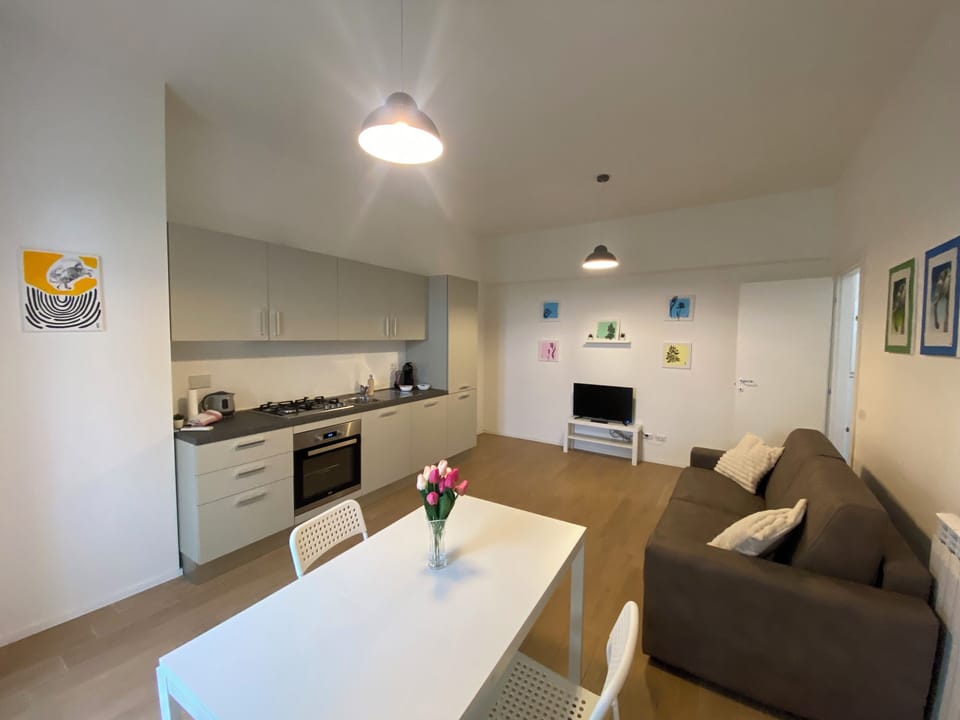 Apartment (1 Bedroom) | Living area