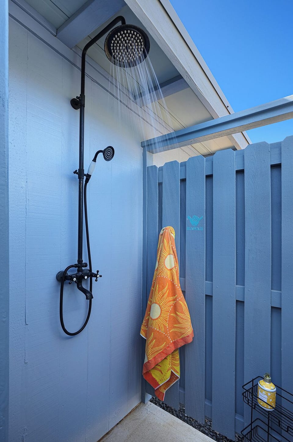 outdoor shower