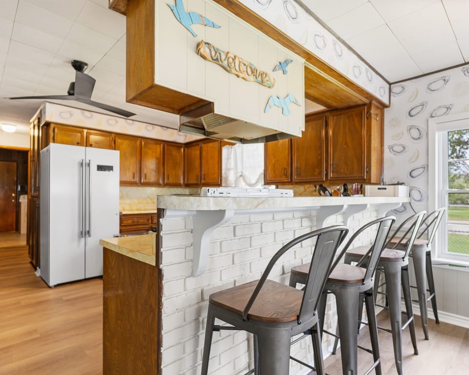 bar area