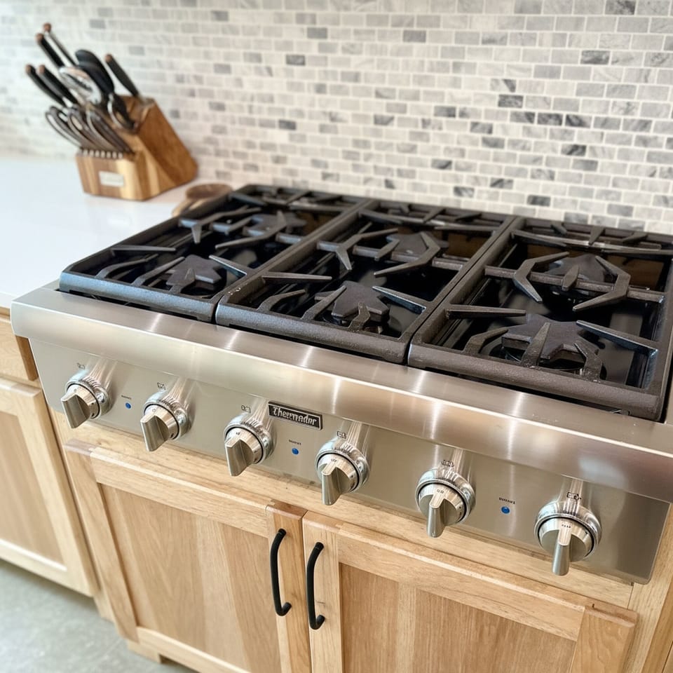 Thermador 6 burner range