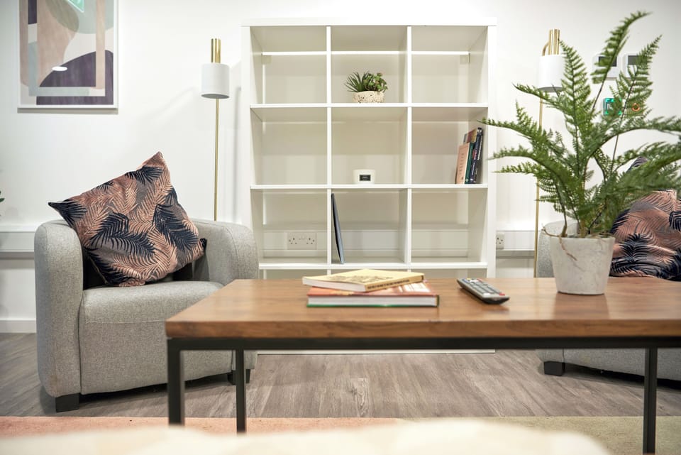 Lobby sitting area