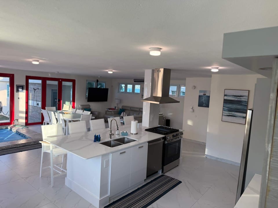 Kitchen and Living room