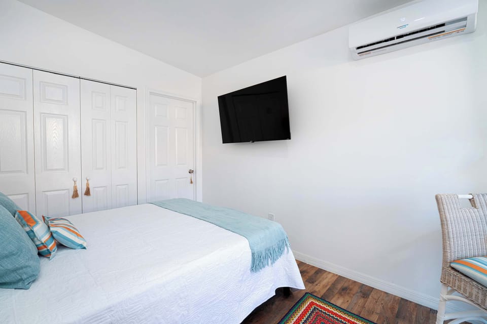 Bed and TV