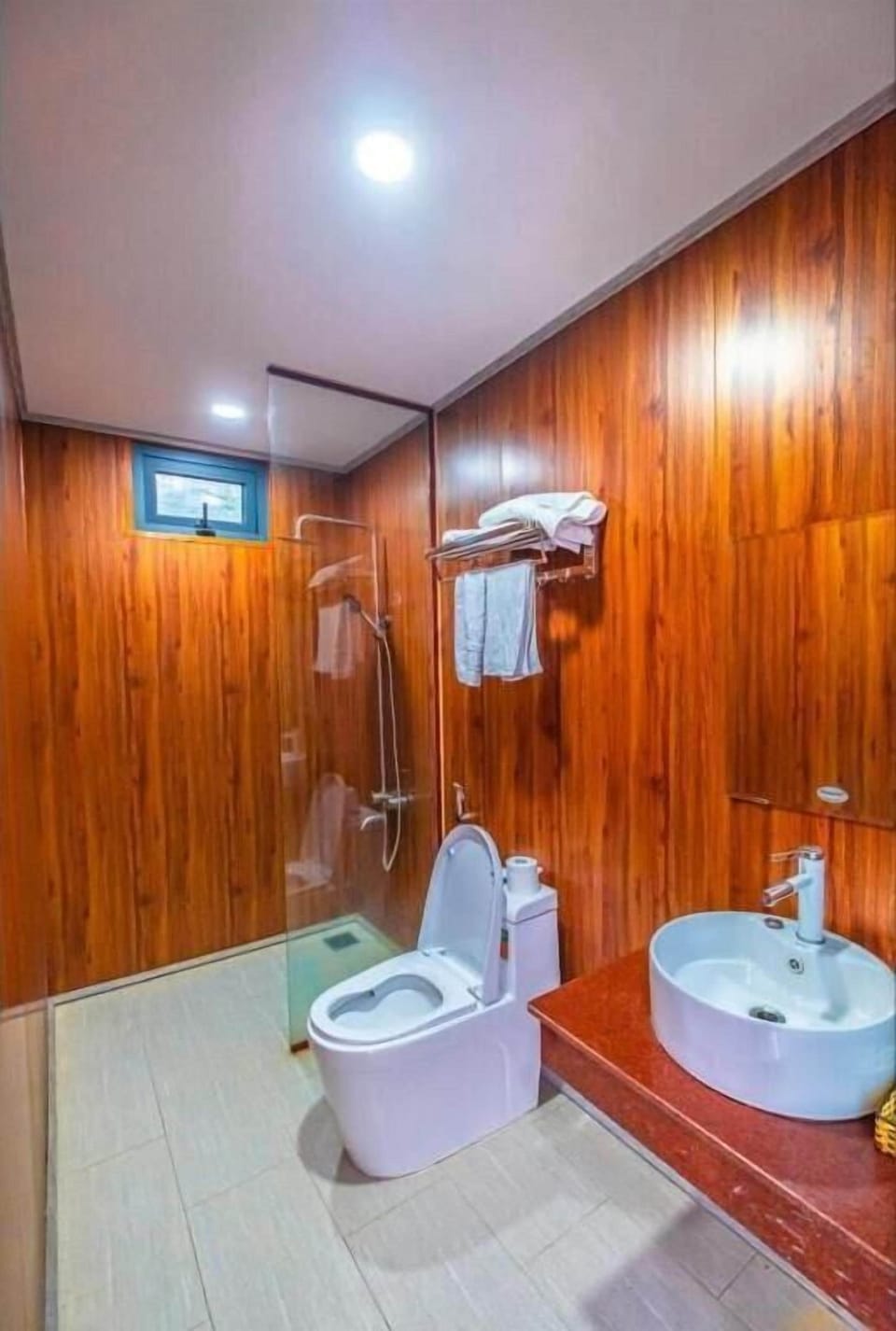 Bungalow, Balcony, Beach View | Bathroom | Free toiletries, slippers, towels, soap