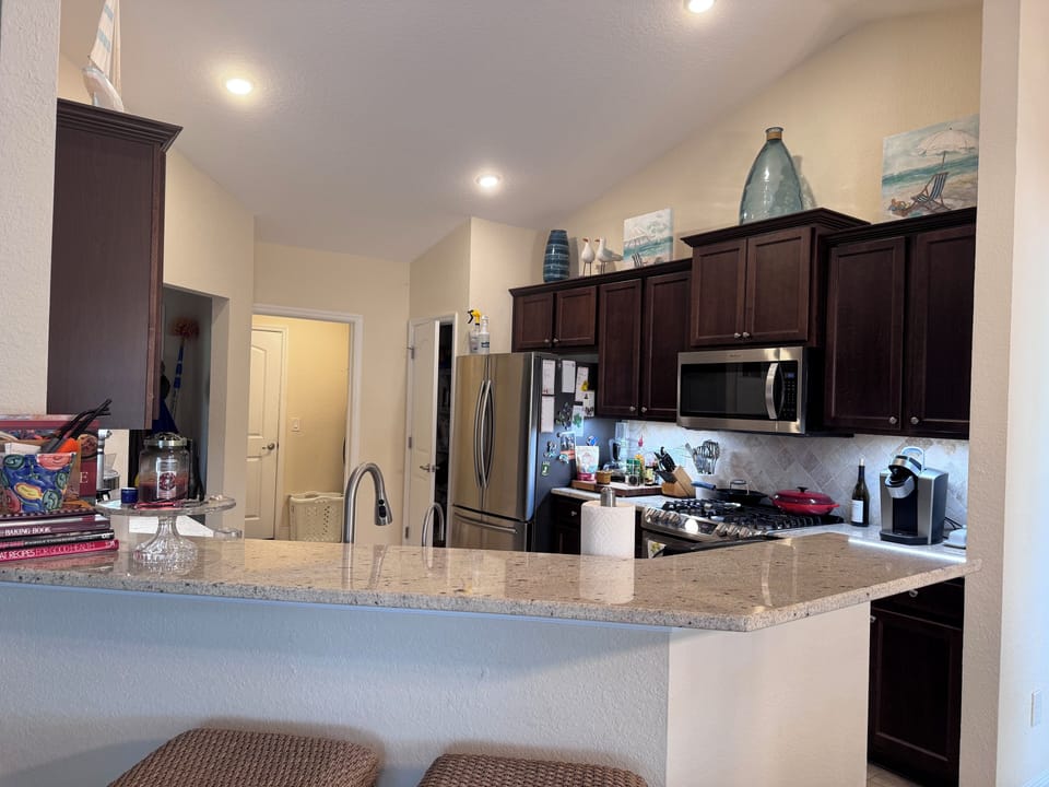 Kitchen and bar seating