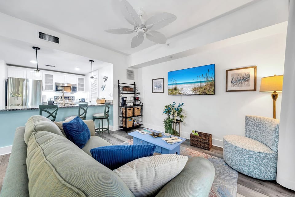Open concept living area