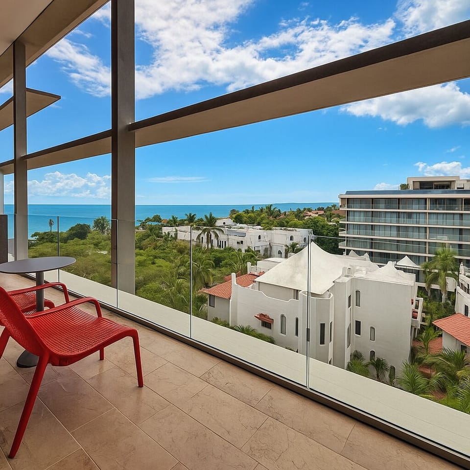 Deluxe Apartment, Sea View, Tower | Terrace/patio