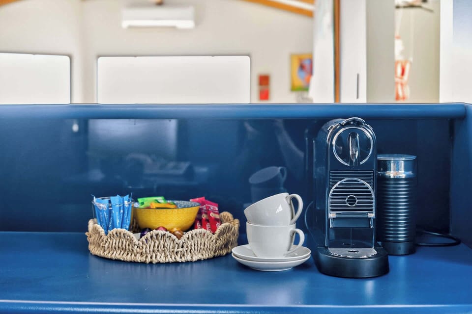 Nespresso coffee station to start your mornings right
