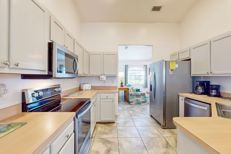 Fully equipped kitchen with everything you need!