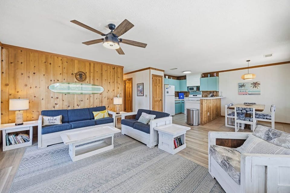 Main-Level Living Room with Deck Access