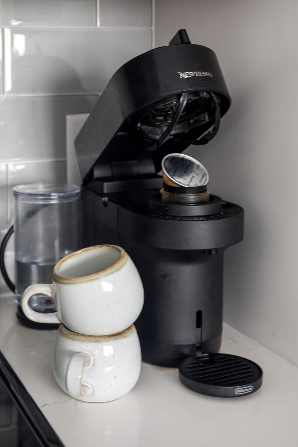 Coffee lover? No Problem! Enjoy our Keurig and expresso machine!