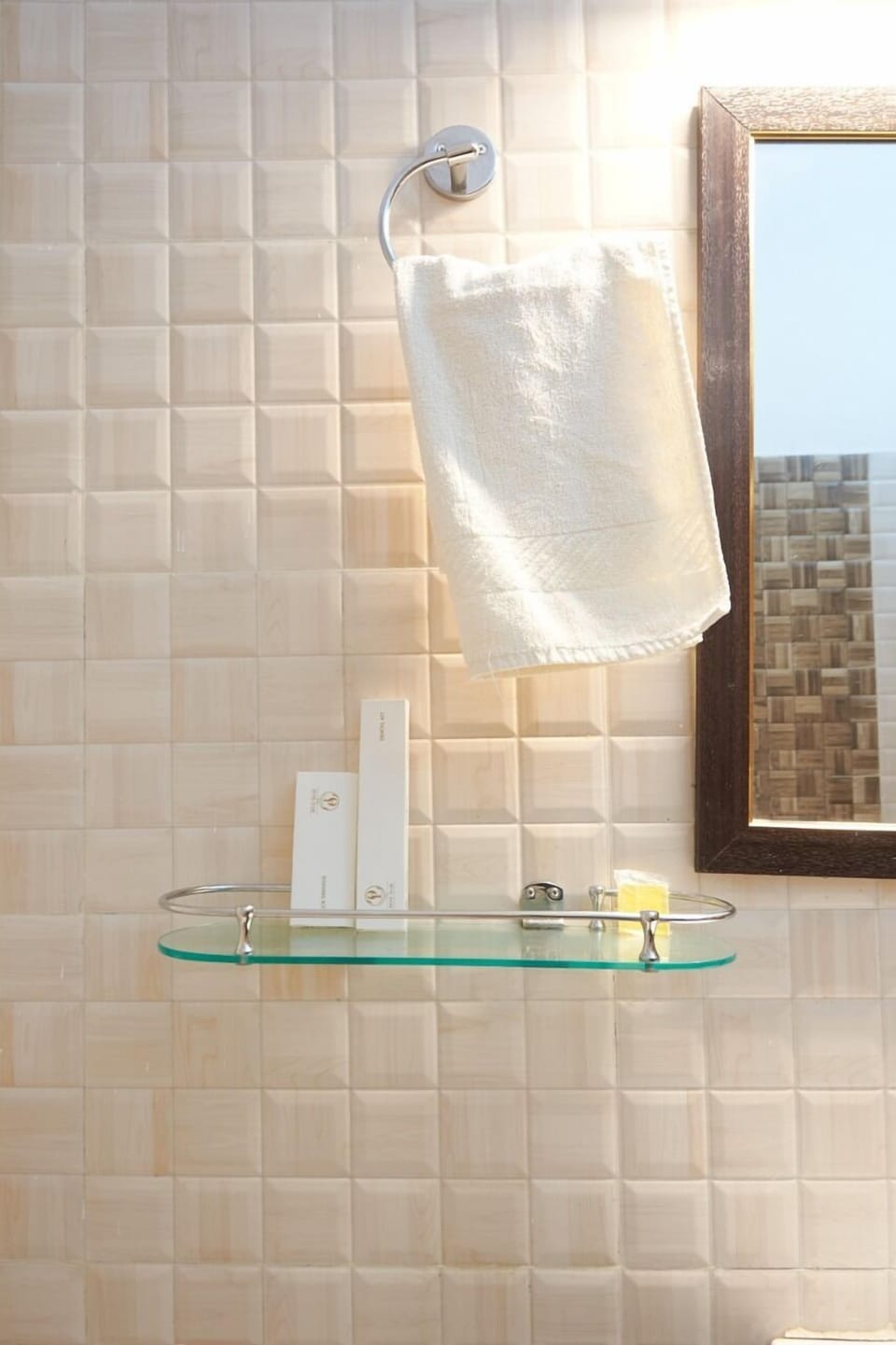 Deluxe Double Room, Mountain View | Bathroom | Towels