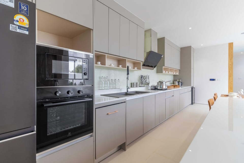 Villa, Pool View | Private kitchen