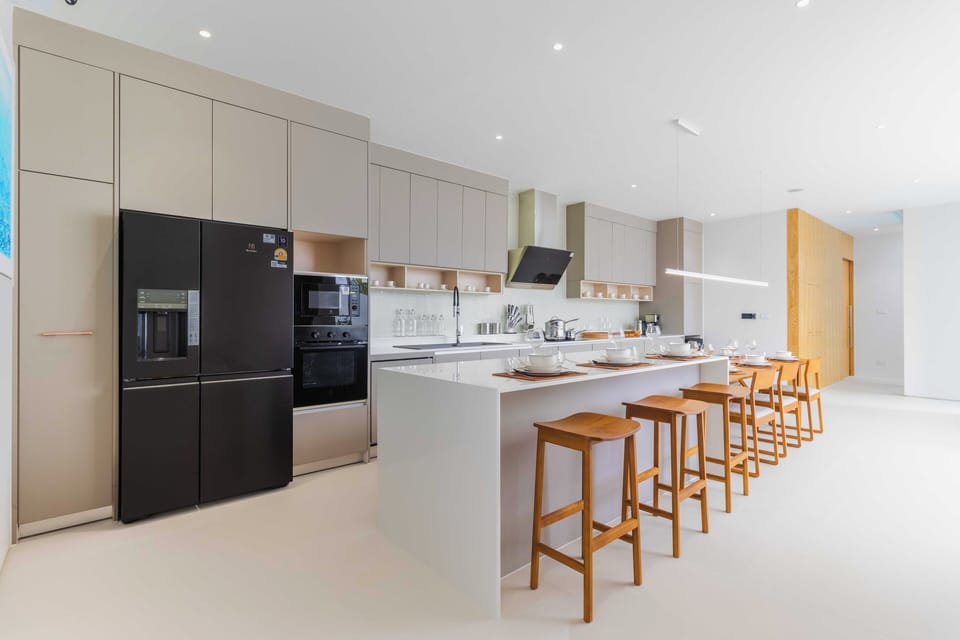 Villa, Pool View | Private kitchen