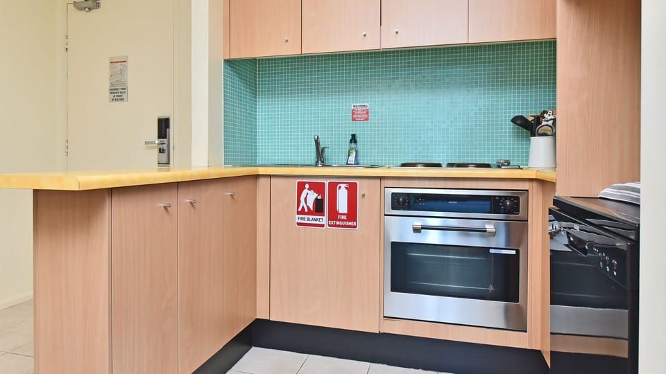 Open kitchen area designed for convenience and comfort