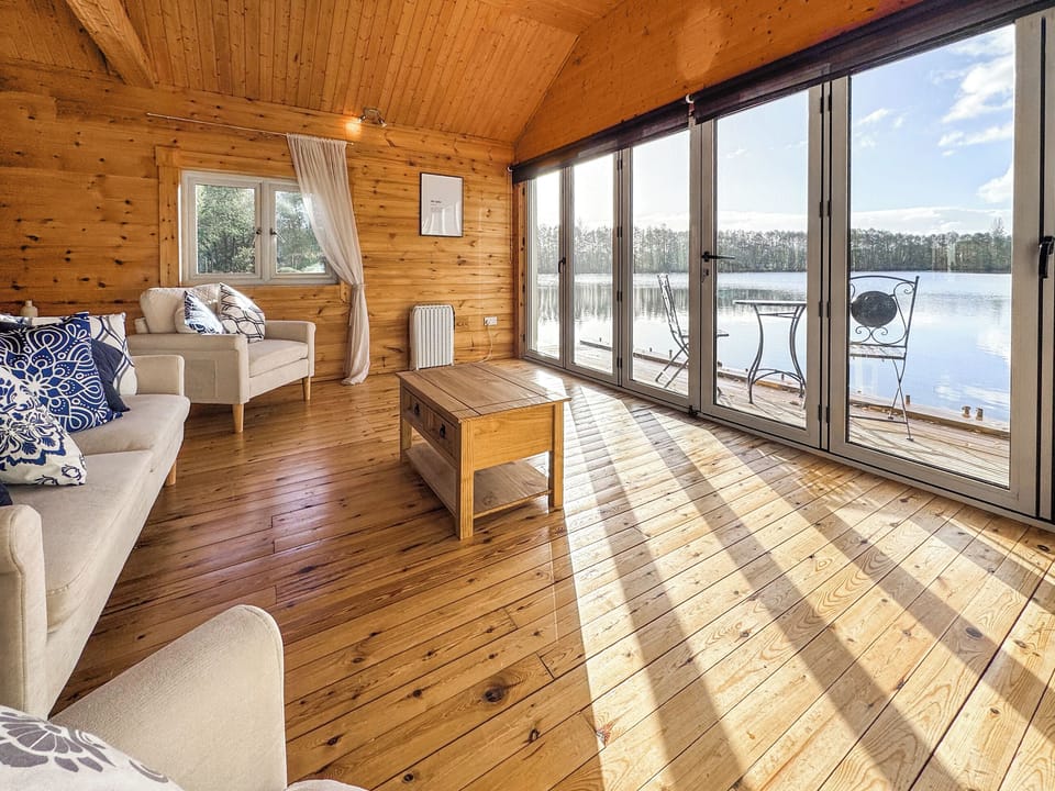 Living area | The Boathouse - Norfolk Lake House, Pentey