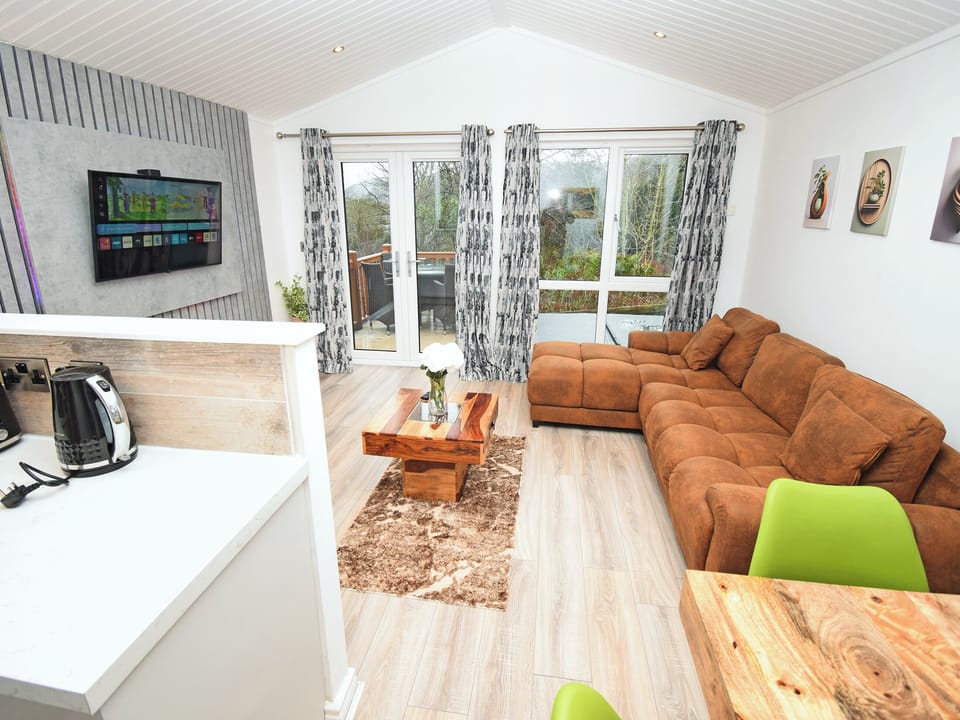 Open plan living space | Bluebird Lodge 2, Water Yeat, Cumbria