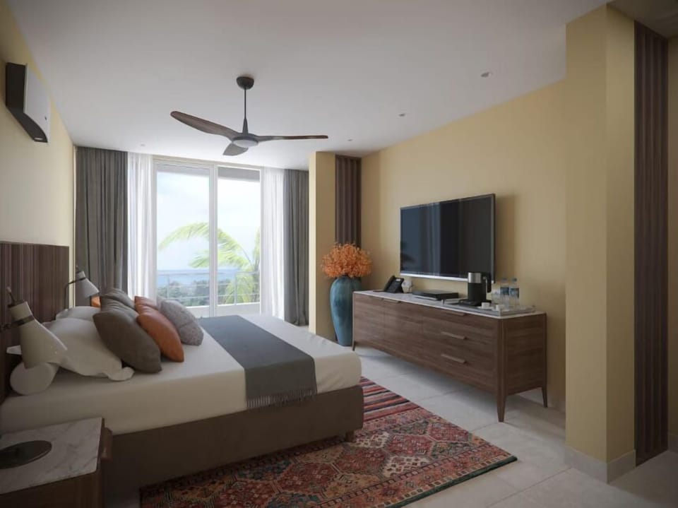 Family Suite, Sea View | Iron/ironing board, free WiFi
