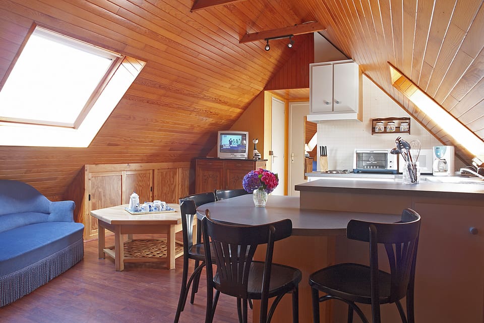 Comfort Apartment, Ensuite | Private kitchen