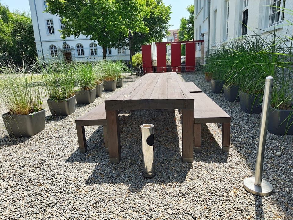 Outside Seating Area