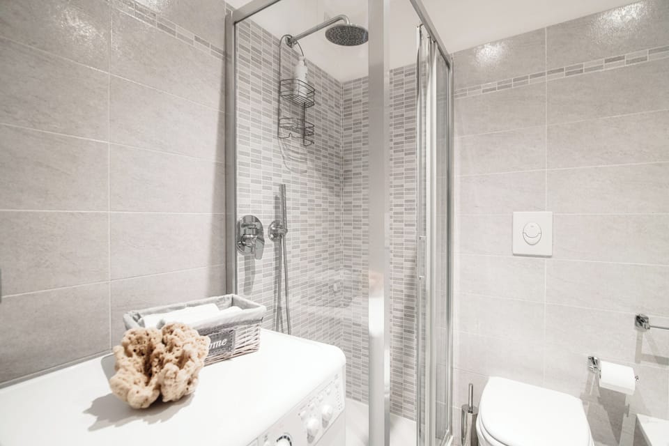 Apartment, Lake View | Bathroom | Shower, free toiletries, hair dryer, bidet