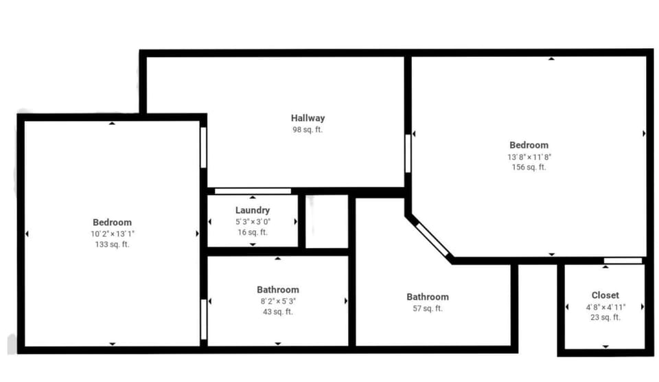 Townhome, 3 Bedrooms | Floor plan