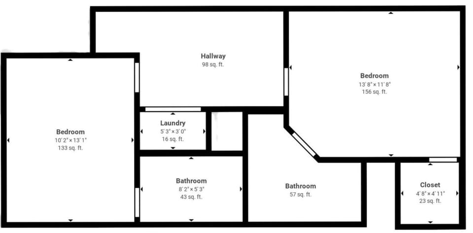 Townhome, 3 Bedrooms | Floor plan